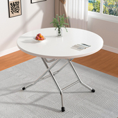 折叠桌可携式 饭桌折叠家用小户型餐桌宿舍简易小桌子摆摊方桌圆桌