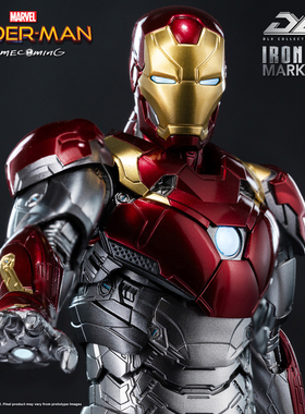 【预定定金】threezero DLX系列 钢铁侠 Mark47 收藏级可动模型