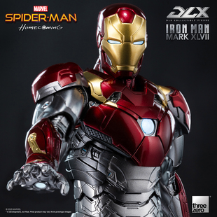 预定定金 Mark47 threezero 钢铁侠 收藏级可动模型 DLX系列