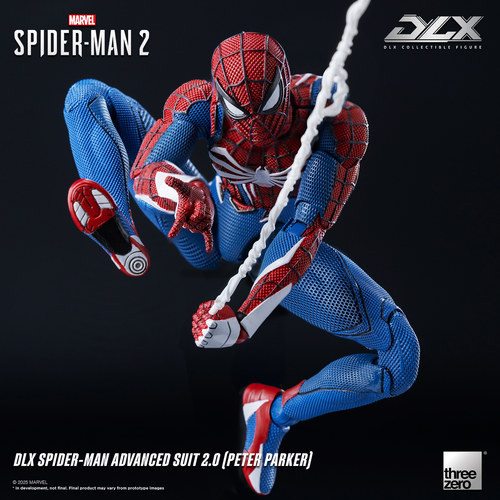 【预定定金】threezero DLX 蜘蛛侠高级战衣2.0 1/12比例可动人偶