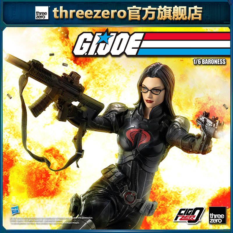 threezero特种部队男爵夫人1/6