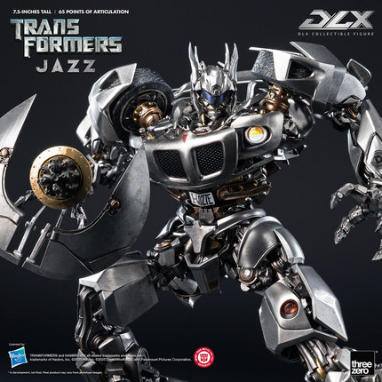【预定定金】threezero DLX系列 变形金刚1 爵士 合金可动模型