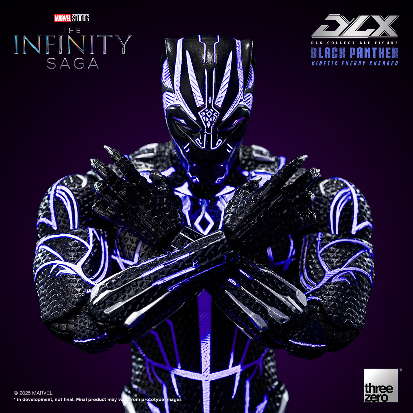 【尾款补款】threezero DLX系列 黑豹 动能充值 1/12比例可动人偶图片