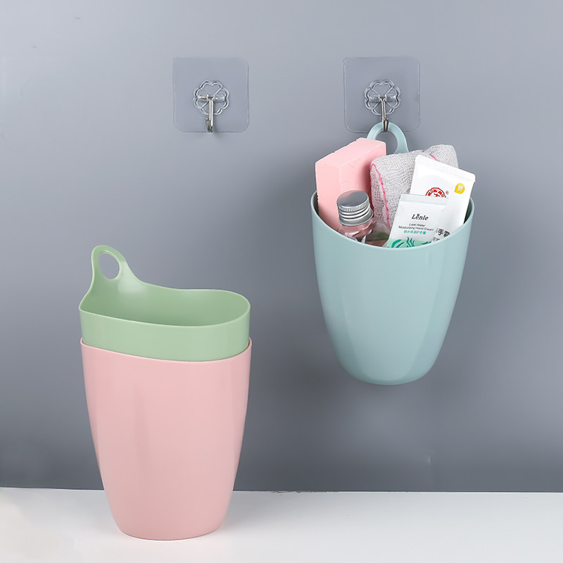 桌面垃圾桶壁挂式迷你杂物收纳桶