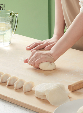 味家擀面板家用和面板案板厨房大切菜板楠竹防霉抗菌揉面实木砧板
