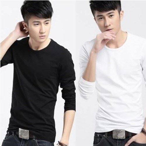Underwear Long sleeve T-shirt Self cultivation Autumn coat clothes man motion Base coat men's wear Solid T-shirts spring and autumn whitein the Men's clothing, T-shirt  category - from Buy2taobao.com to provide professional Taobao agent buy service
