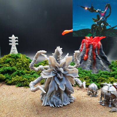还原剧中潮玩DIY手办迪迦奥特曼名鉴齐杰拉1/64模型微缩摆件GK景