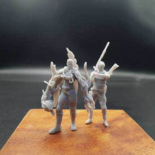 还原剧中潮玩DIY手办生化危机系列维斯克1/43微缩模型手办灰色树