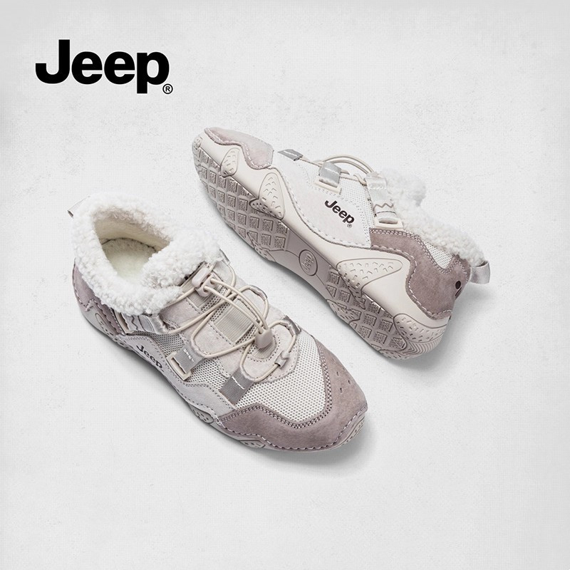 jeep加厚棉鞋女外穿2025