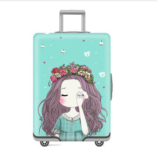 行李箱套罩高级感女防水旅行箱罩子防尘罩拉杆箱装饰罩高颜值图案