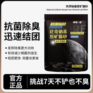 精选钠基原矿猫活性炭留香抑菌低尘混合猫9.6kg猫咪用品