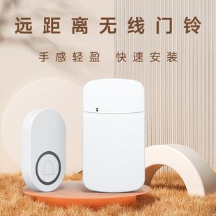 家用大音量无线电子门铃CR2032电池供电一拖一远距离 精选旗芯新款