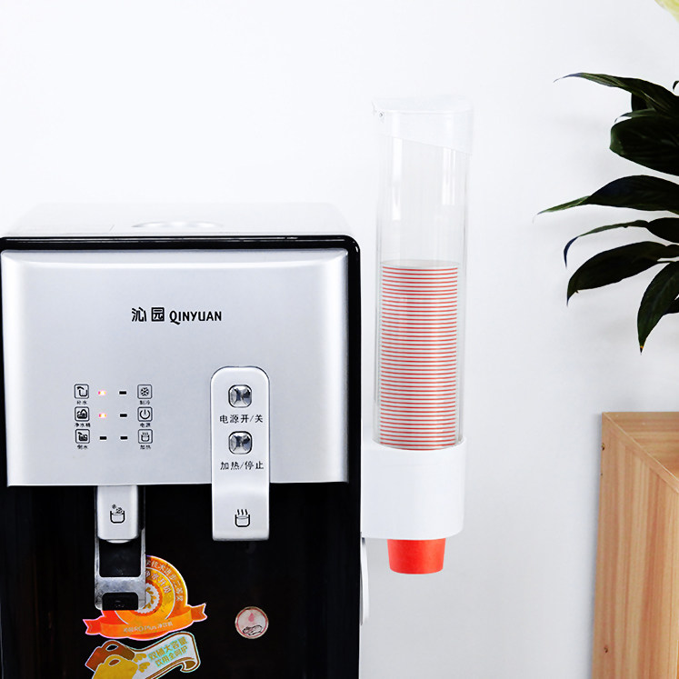 惬艺一次性杯子架水杯取杯器饮水机纸杯架一次性塑料杯自动取杯器图片