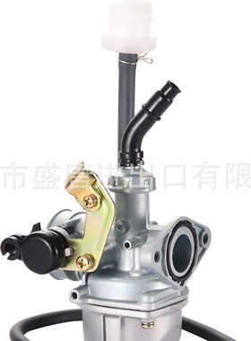 PZ19拉线风门半锌半铝carb锌化油器W/手动choke杠杆赛道节气门