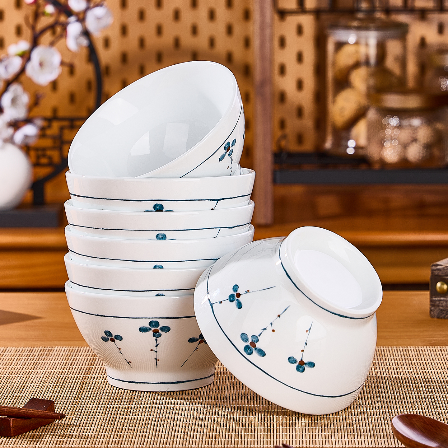 优尊2025新款日式简约米饭碗