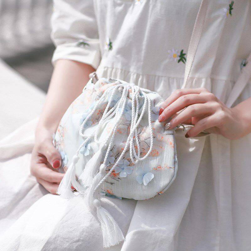 Inclined shoulder bag collocation Female sex Female bag Storage bag Little fairy Cloth bag Child literature Xian Qi coin purse Twine Spring and summerin the Leather/Lady bags/Men's bag, Ms. bags  category - from Buy2taobao.com to provide professional Taobao agent buy service