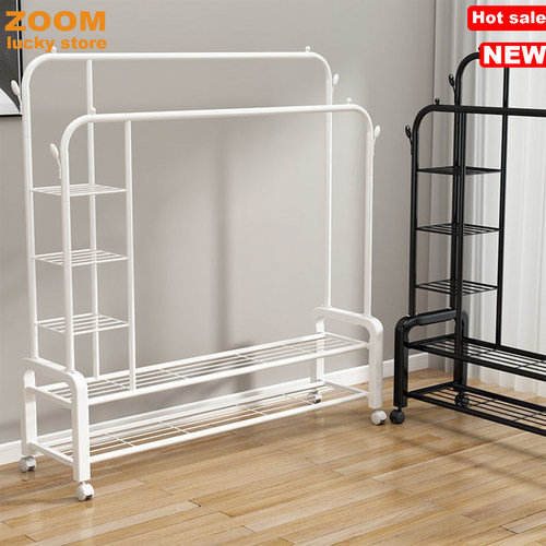 DoubleRodsClothesRack