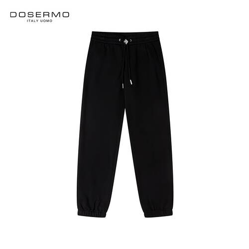 丹西摩（DOSERMO）轻奢男装宽松运动裤秋季新款男士长裤休闲裤