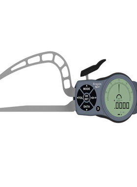 德国kroeplin数显管壁厚卡规K3R30S电子式外测卡规C3R30S原装正品