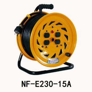 原装 200V E230 30m 单相卷线器 接地 正品 NICHIDO 15A型 日动