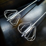 Крем-краска, автоматическая палочка для смешивания для домашнего использования для стрижки волос из нержавеющей стали