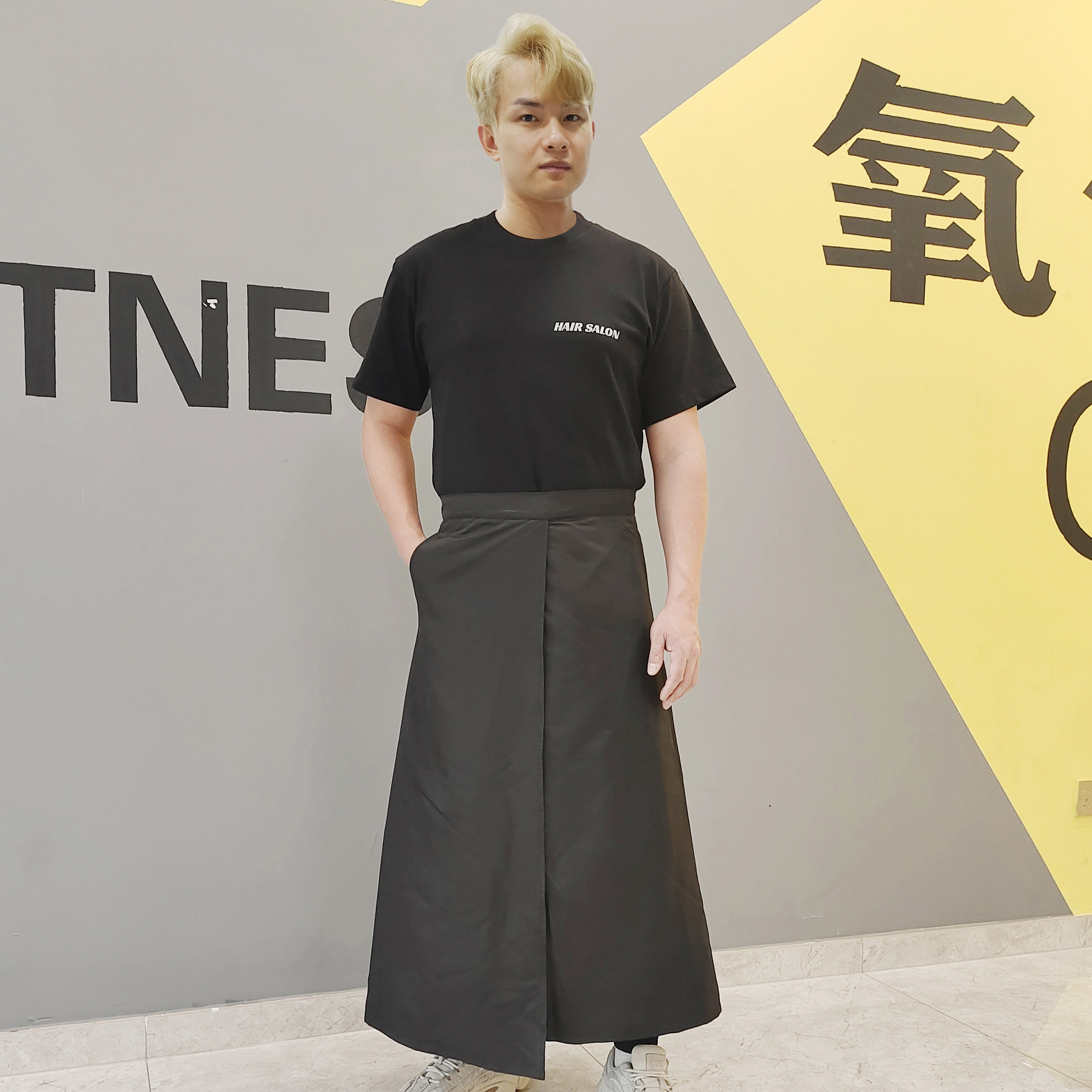 美发理发店工作服套装