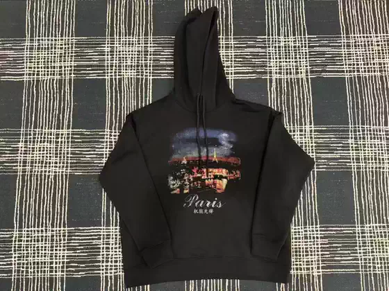 In Stock: 17Ss Night Scene Sweatshirt Slim Fit Version
