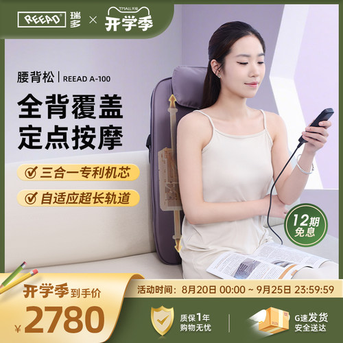 瑞多A100腰背按摩靠垫多功能