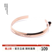 字母 薛之谦DSP半开口潮流手镯纸袋人亮面时尚 Dangerous people