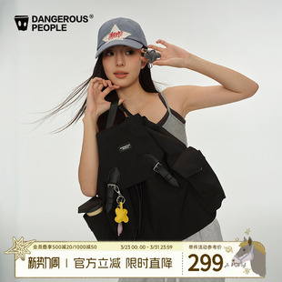 Dangerouspeople薛之谦dsp多功能旅行书包通勤高颜值双肩尼龙背包