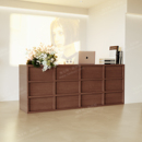 定制服装 桌 店收银台柜台吧台桌民宿前台餐厅咖啡厅酒吧接待台收款