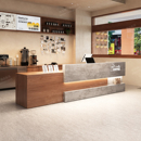 定制咖啡店奶茶餐饮饭店吧台收银台酒店民宿前台接待台公司商用柜