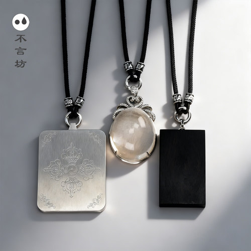 高端唐卡佛牌项链绳免绑弹簧扣
