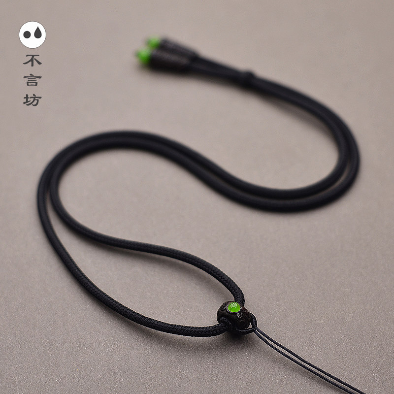 玉佩绳挂绳高档吊坠绳貔貅翡翠挂件项链绳子高档玉器挂坠翡翠高货