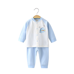 婴儿内衣套装纯棉初生宝宝秋衣秋裤春秋男女童两件套秋季打底衣服