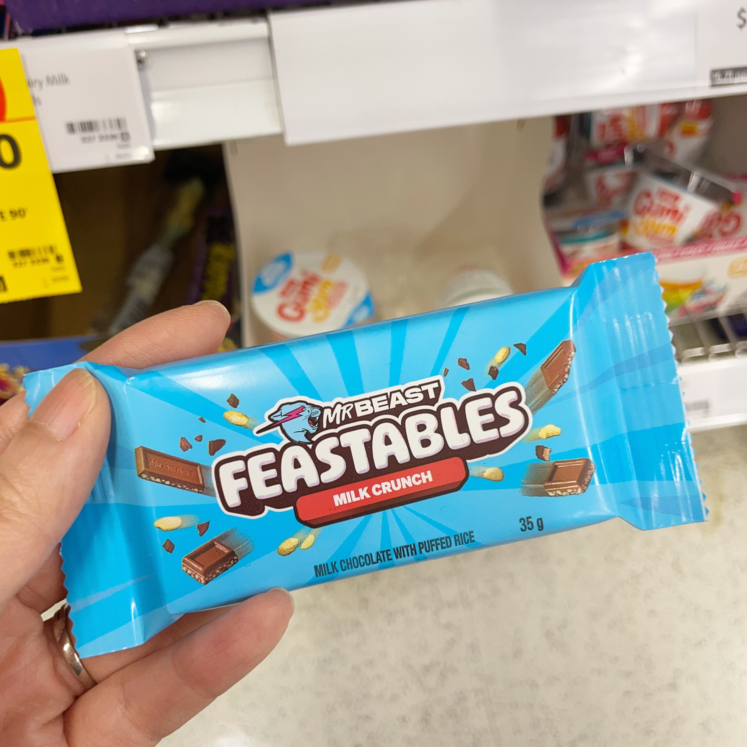 澳洲代购直邮mrbeast Feastables 野兽先生牛奶巧克力 35g 60g