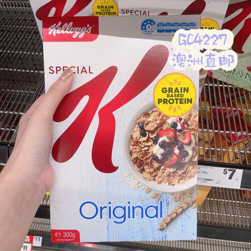 SpecialK谷物蛋白营养早餐麦片