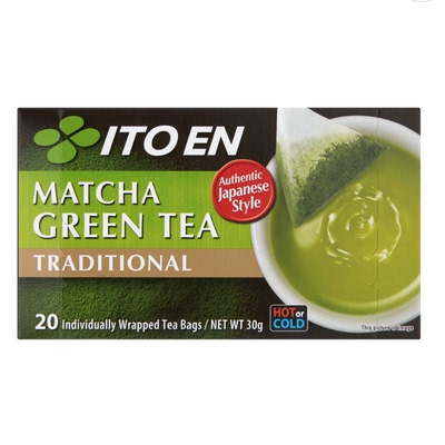 澳洲代购直邮 Ito En Matcha 传统日本工艺抹茶粉 掉秤茶 20小包