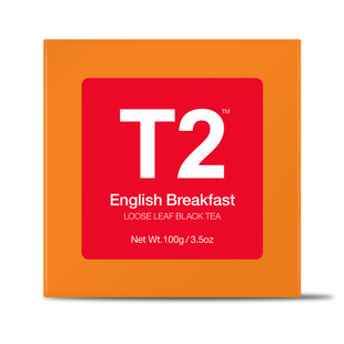 澳洲代购直邮 T2茶叶 English Breakfast 英国早茶散装茶叶 100g