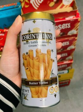澳洲代购直邮Corinthians Monetta奶油夹心巧克力华夫饼蛋卷 350g