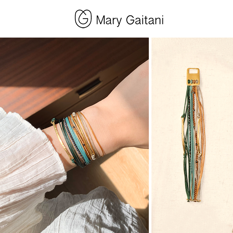 MaryGaitaniTwo多层系列手链