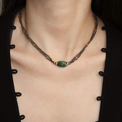 BohemianRhapsodie祖母绿项链