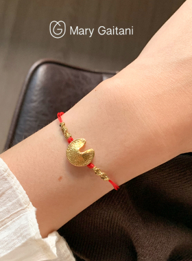 MaryGaitani锤痕手链金币天然石