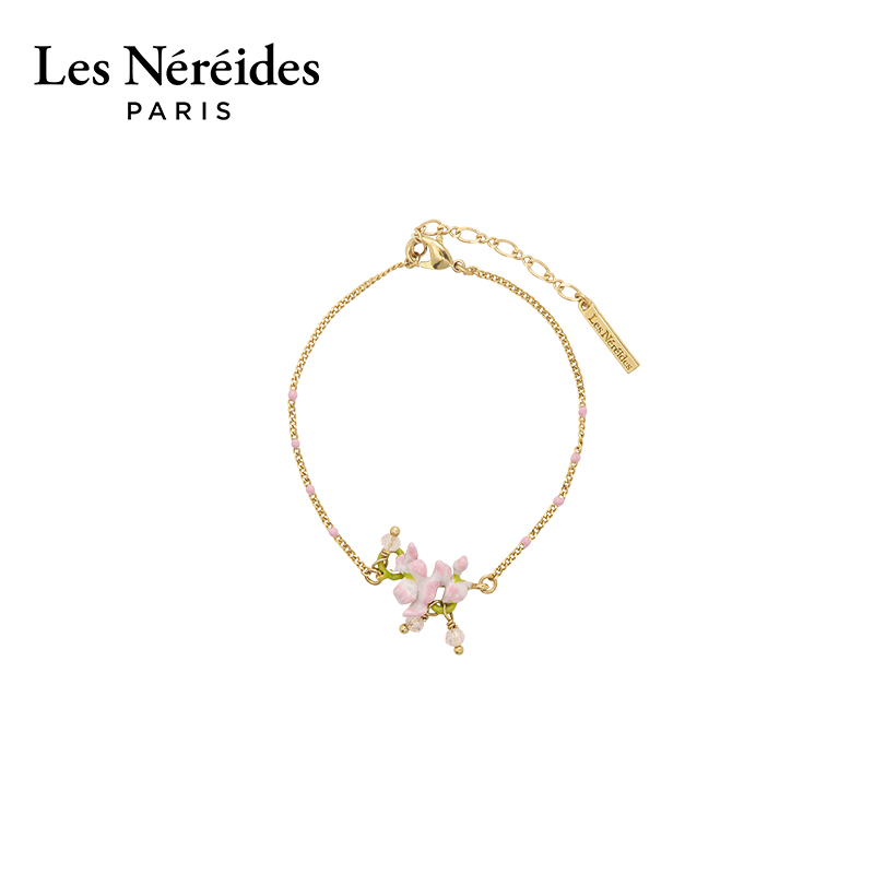 Les Nereides蒙马特1900系列 粉色紫藤 手链