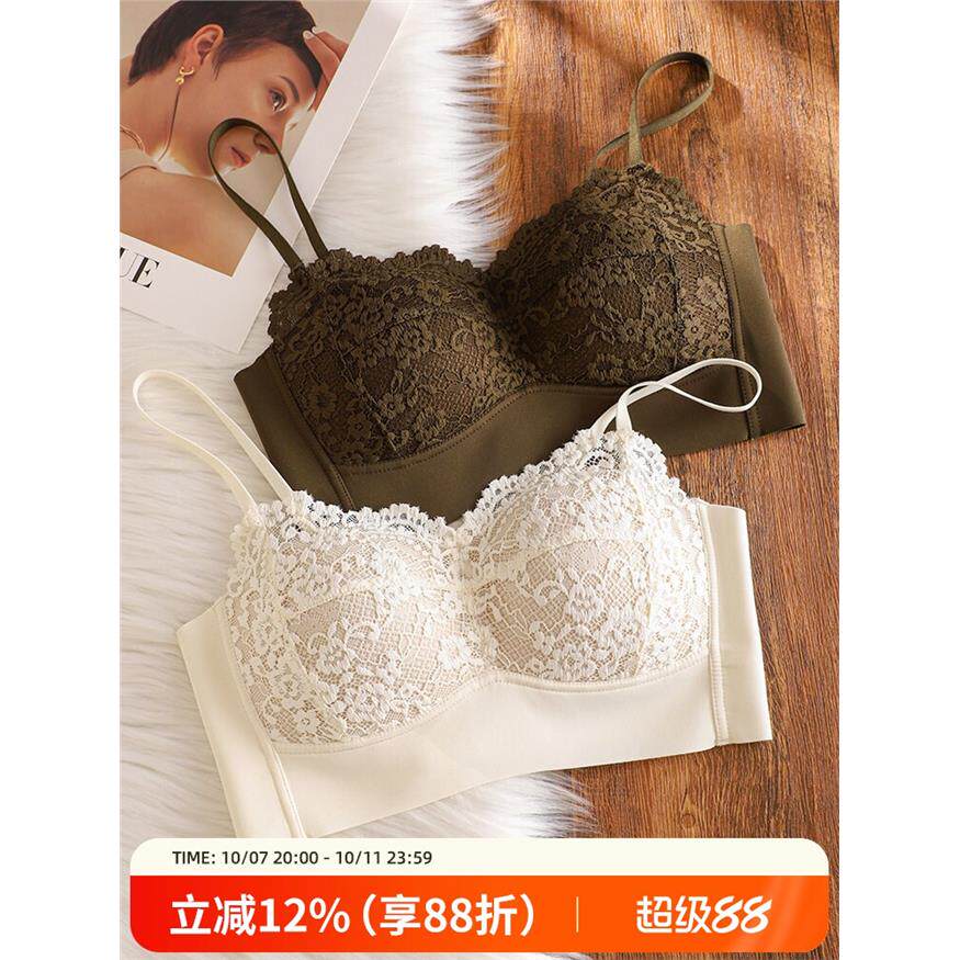 性感蕾丝抹胸内衣女小胸