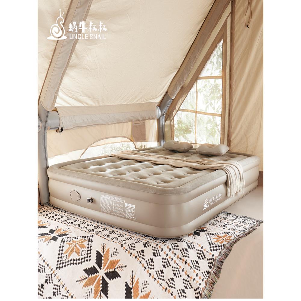户外双人充气床懒人帐篷露营折叠床垫便携式全自动休闲