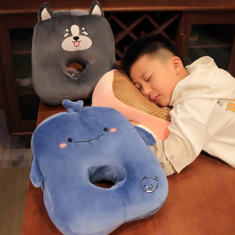 一件代发午睡枕趴睡枕学生午休抱枕靠枕睡觉趴趴枕午睡神器枕头