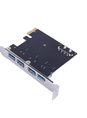 工厂供应3.0 PCI-E转USB转接卡 内置台式机扩展卡 4口高速3.0USB