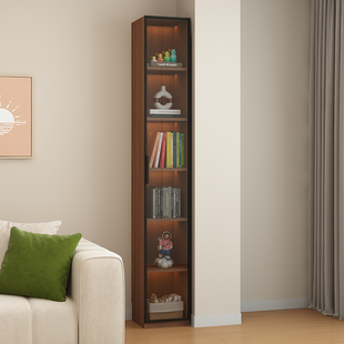 夹缝柜柜子定制尺寸定做边柜窄边柜20cm超薄收纳柜极窄储物柜薄柜