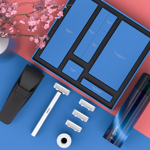 德国进口礼盒装送男友手动剃须刀